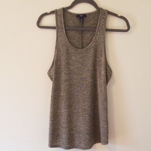 Gap heathered brown/gray/tan racerback tank